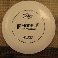 Prodigy Ace Line F Model S Fairway Driver Base Grip Disc Golf Disc 175 Grams White