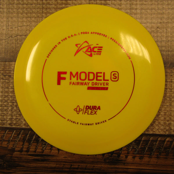 Prodigy Ace Line F Model S Fairway Driver Dura Flex Disc Golf Disc 175 Grams Yellow