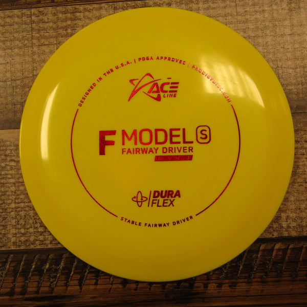 Prodigy Ace Line F Model S Fairway Driver Dura Flex Disc Golf Disc 175 Grams Yellow