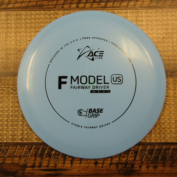 Prodigy Ace Line F Model US Fairway Driver Base Grip Disc Golf Disc 173 Grams Blue