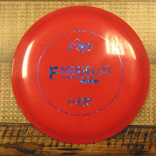 Prodigy Ace Line F Model US Fairway Driver Dura Flex Disc Golf Disc 175 Grams Red