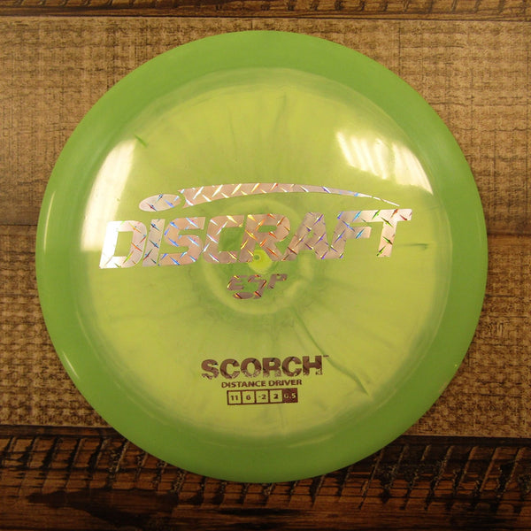 Discraft Scorch ESP Distance Driver Disc Golf Disc 170-172 Grams Green Yellow