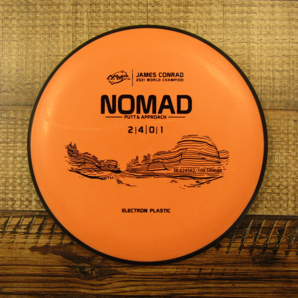 MVP Nomad Electron James Conrad 2021 Putt & Approach Disc Golf Disc 172 Grams Orange