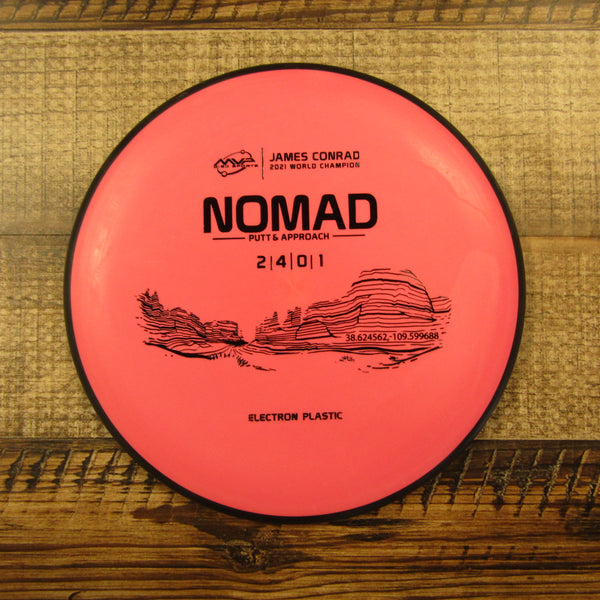 MVP Nomad Electron James Conrad 2021 Putt & Approach Disc Golf Disc 171 Grams Pink