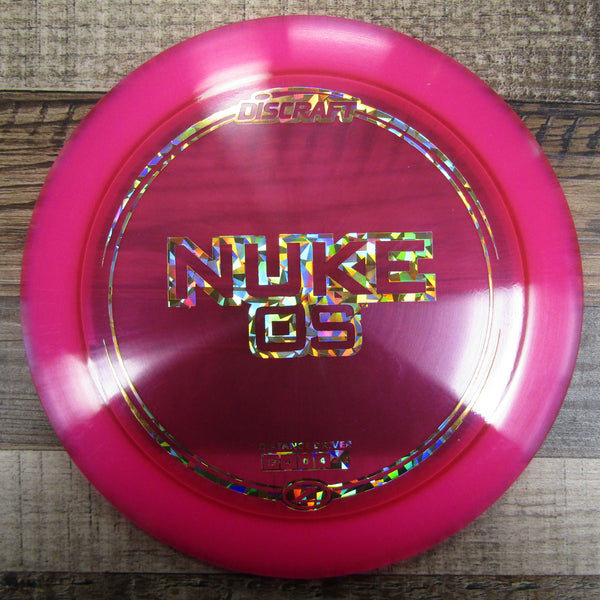 Discraft Nuke OS Z Line Distance Driver Disc Golf Disc 173-174 Grams Pink