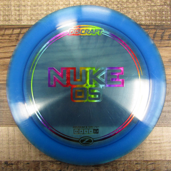Discraft Nuke OS Z Line Distance Driver Disc Golf Disc 173-174 Grams Blue