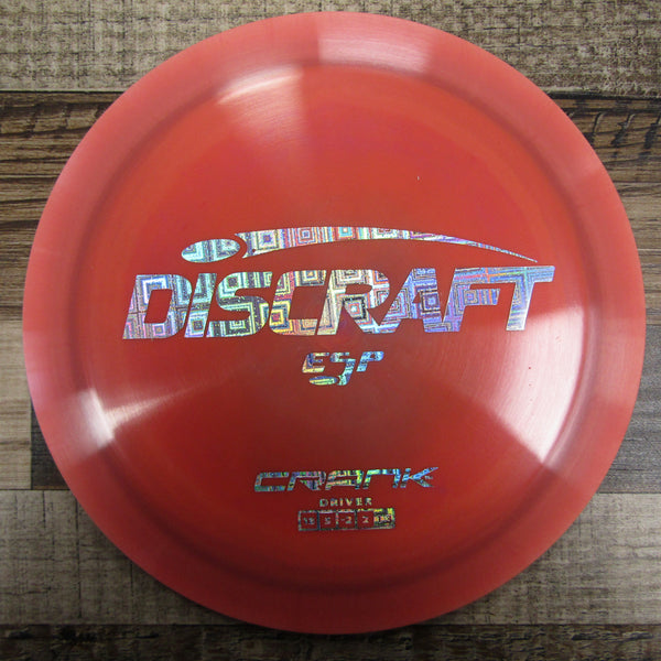Discraft Crank ESP Distance Driver Disc Golf Disc 173-174 Grams Orange Brown Purple