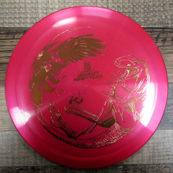 Discraft Raptor Big Z Distance Driver Disc Golf Disc 173-174 Grams Pink