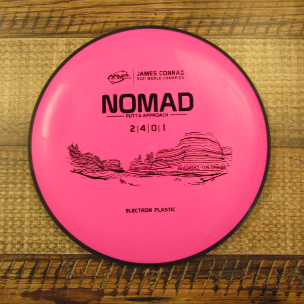 MVP Nomad Electron James Conrad 2021 Putt & Approach Disc Golf Disc 173 Grams Pink