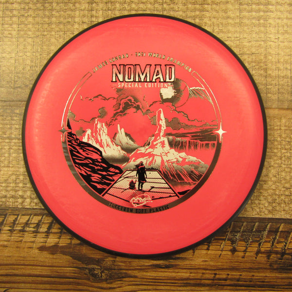 MVP Nomad Electron Soft Special Edition James Conrad 2021 Putt & Approach Disc Golf Disc 174 Grams Red
