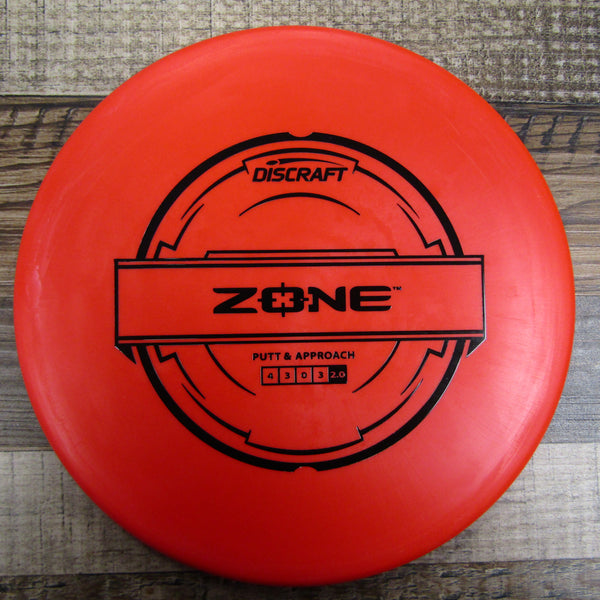Discraft Zone Putter Line Putter Disc Golf Disc 170-172 Grams Red