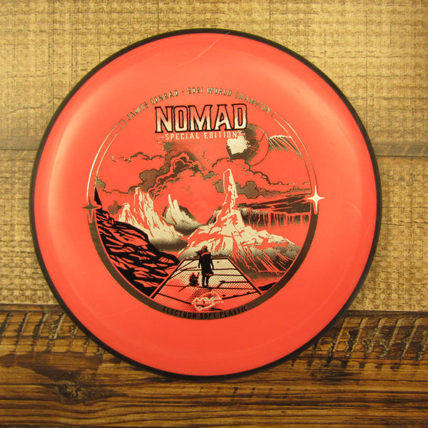 MVP Nomad Electron Soft Special Edition James Conrad 2021 Putt & Approach Disc Golf Disc 175 Grams Red
