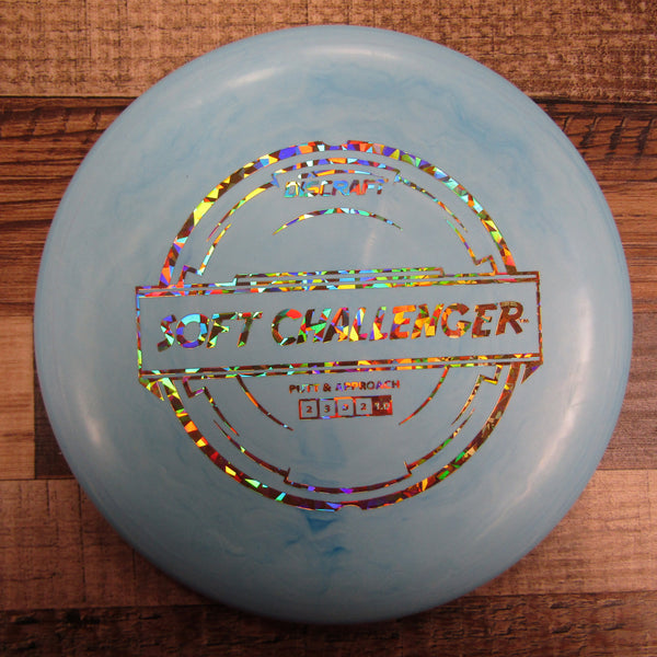 Discraft Soft Challenger Putter Line Putter Disc Golf Disc 173-174 Grams Blue