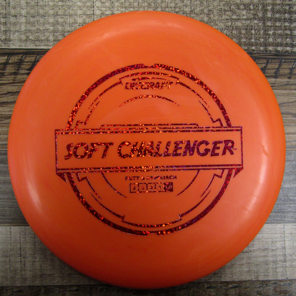 Discraft Soft Challenger Putter Line Putter Disc Golf Disc 173-174 Grams Orange