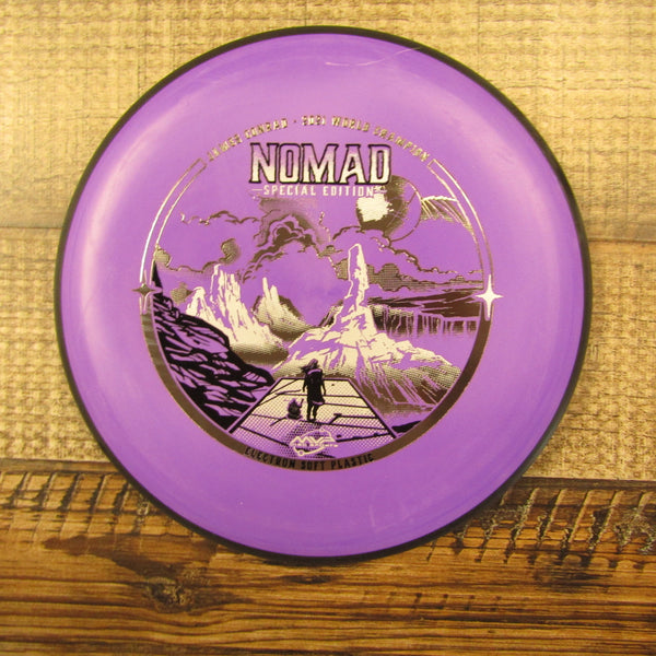 MVP Nomad Electron Soft Special Edition James Conrad 2021 Putt & Approach Disc Golf Disc 174 Grams Purple