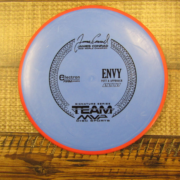 Axiom Envy Electron Firm James Conrad 2021 Putt & Approach Disc Golf Disc 175 Grams Blue Orange