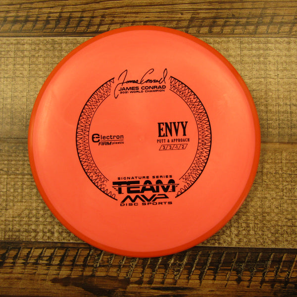 Axiom Envy Electron Firm James Conrad 2021 Putt & Approach Disc Golf Disc 174 Grams Orange
