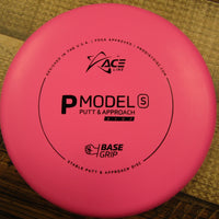 Prodigy Ace Line P Model S Putt & Approach Base Grip Cale Leiviska Back Stamp 175 Grams Pink