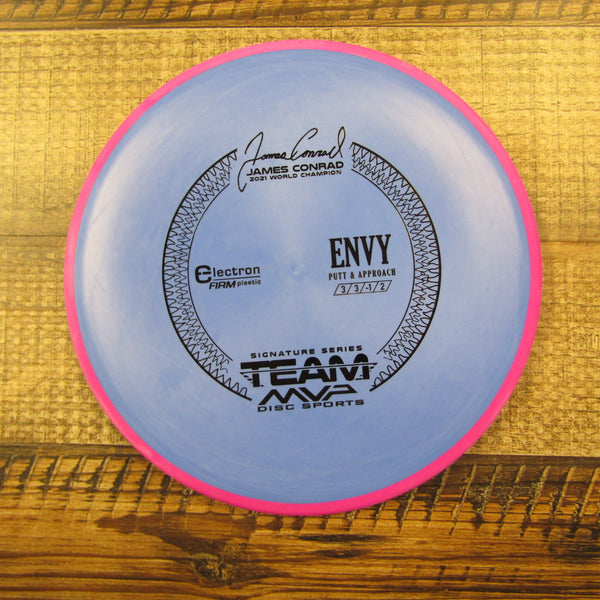 Axiom Envy Electron Firm James Conrad 2021 Putt & Approach Disc Golf Disc 175 Grams Blue Purple
