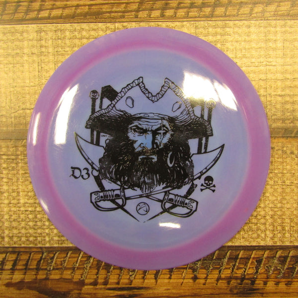 Prodigy D3 400 Spectrum Male Pirate Distance Driver Disc 174 Grams Purple Blue