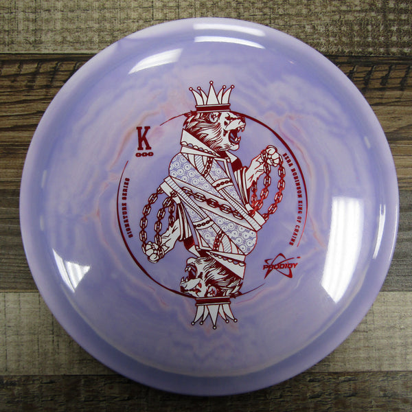 Prodigy F1 500 Signature Series Ezra Robinson King of Chains Fairway Driver Disc Golf Disc 175 Grams Purple Pink