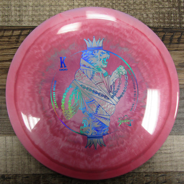 Prodigy F1 500 Signature Series Ezra Robinson King of Chains Fairway Driver Disc Golf Disc 172 Grams Pink Purple