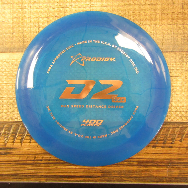 Prodigy D2 Max 400 Distance Driver Disc 172 Grams Blue