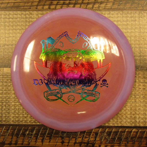 Prodigy D3 400 Spectrum Male Pirate Distance Driver Disc 174 Grams Purple Red
