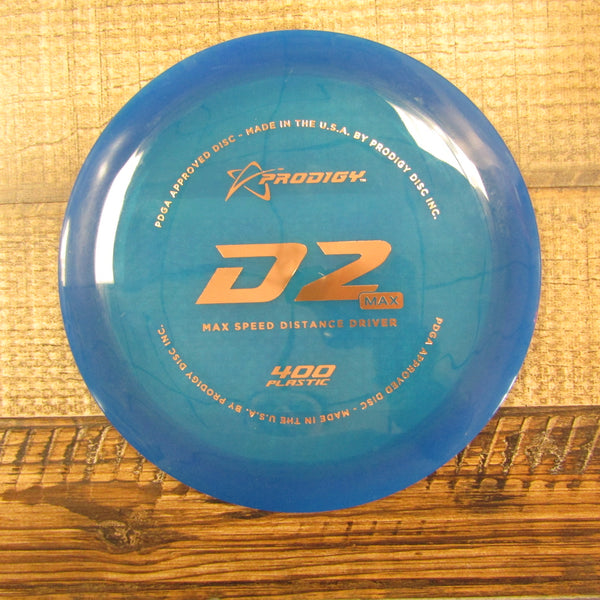 Prodigy D2 Max 400 Distance Driver Disc 172 Grams Blue