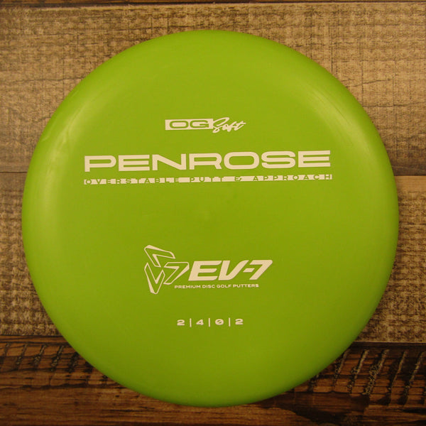 EV-7 Penrose OG Soft Putt & Approach Disc Golf Disc 174 Grams Green