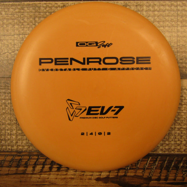 EV-7 Penrose OG Soft Putt & Approach Disc Golf Disc 175 Grams Orange