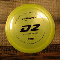 Prodigy D2 500 Distance Driver Disc 174 Grams Yellow