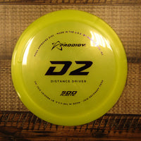 Prodigy D2 500 Distance Driver Disc 174 Grams Yellow