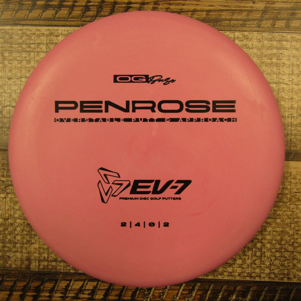 EV-7 Penrose OG Base Putt & Approach Disc Golf Disc 175 Grams Pink