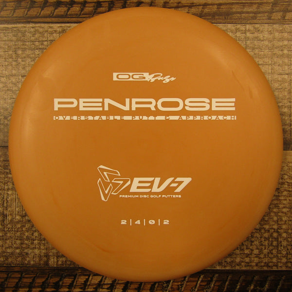 EV-7 Penrose OG Base Putt & Approach Disc Golf Disc 172 Grams Orange