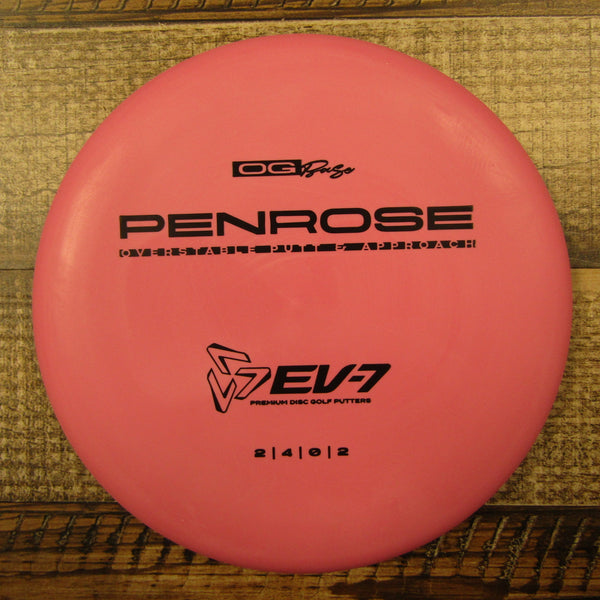 EV-7 Penrose OG Base Putt & Approach Disc Golf Disc 173 Grams Pink