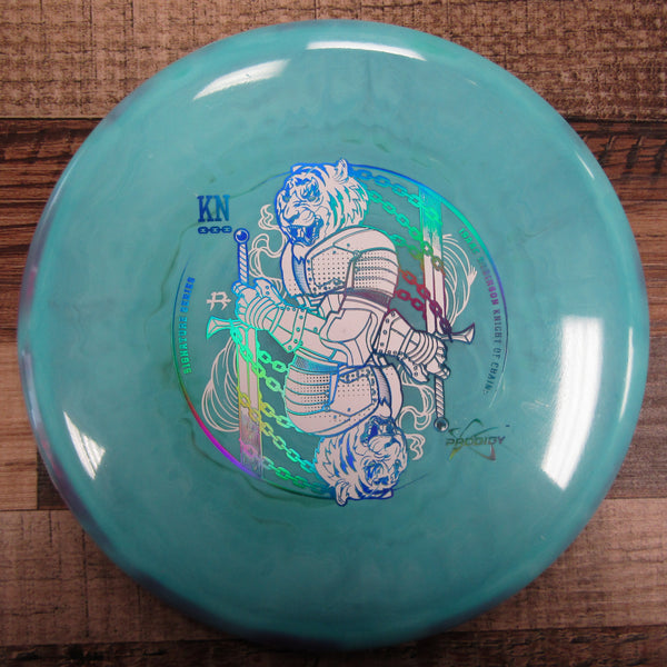 Prodigy M4 500 Signature Series Isaac Robinson Knight of Chains Midrange Disc Golf Disc 179 Grams Blue Purple