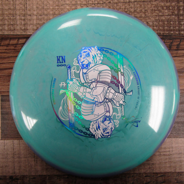 Prodigy M4 500 Signature Series Isaac Robinson Knight of Chains Midrange Disc Golf Disc 178 Grams Blue Purple