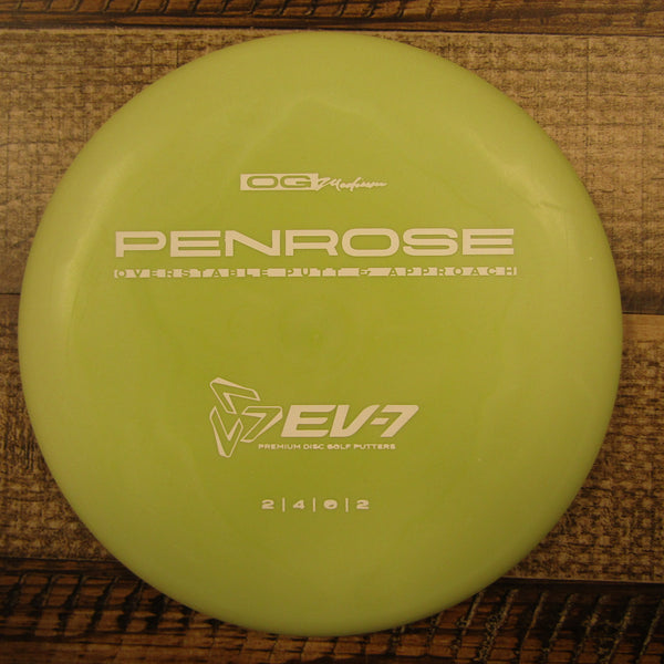 EV-7 Penrose OG Medium Putt & Approach Disc Golf Disc 174 Grams Green