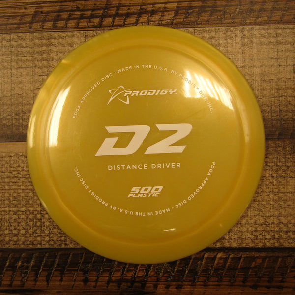 Prodigy D2 500 Distance Driver Disc 174 Grams Yellow Orange