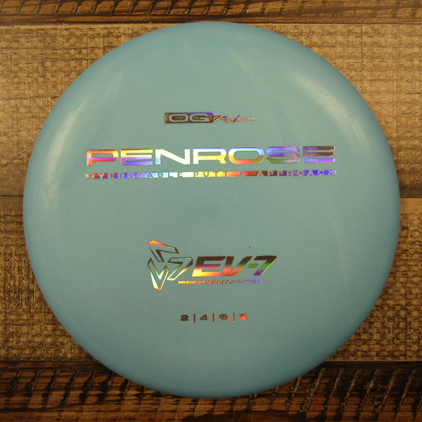 EV-7 Penrose OG Medium Putt & Approach Disc Golf Disc 175 Grams Blue