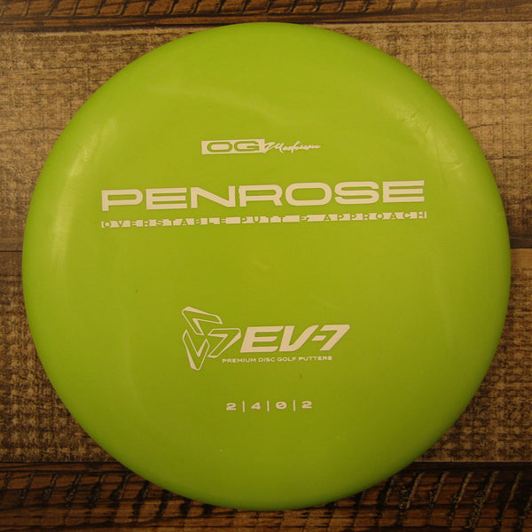 EV-7 Penrose OG Medium Putt & Approach Disc Golf Disc 175 Grams Green
