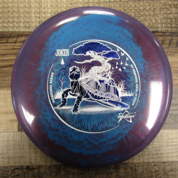 Prodigy M2 500 Signature Series GT Hancock Joker of Trees Midrange Disc Golf Disc 179 Grams Purple Blue