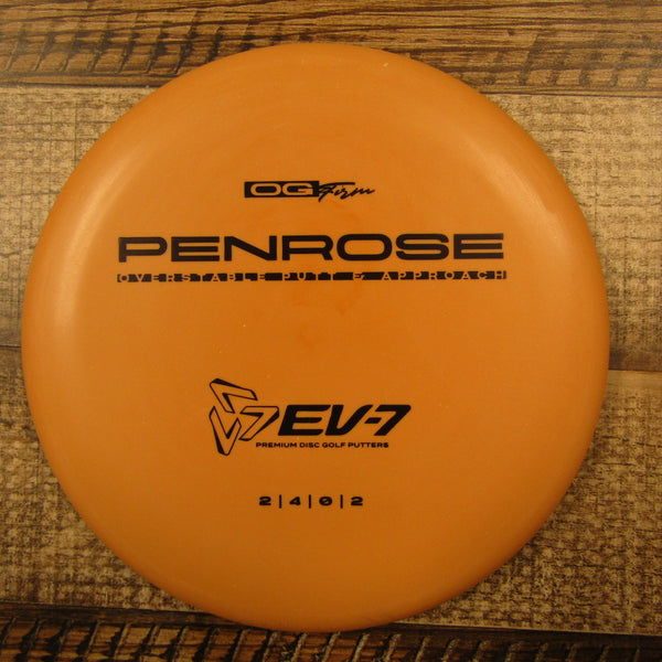EV-7 Penrose OG Firm Putt & Approach Disc Golf Disc 173 Grams Orange