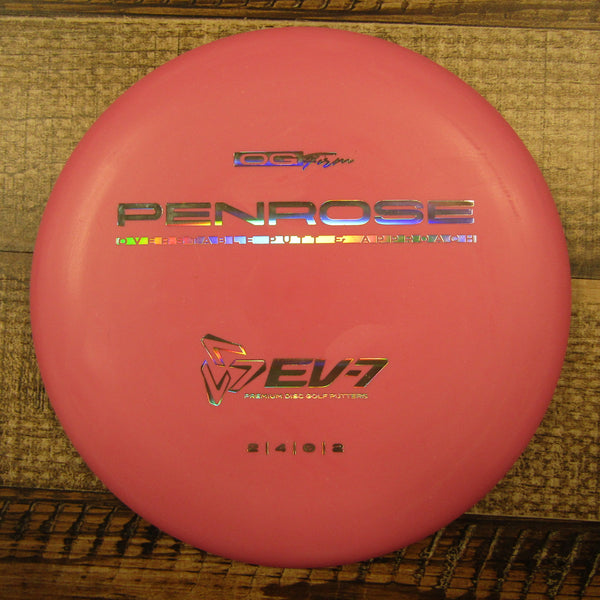 EV-7 Penrose OG Firm Putt & Approach Disc Golf Disc 173 Grams Pink