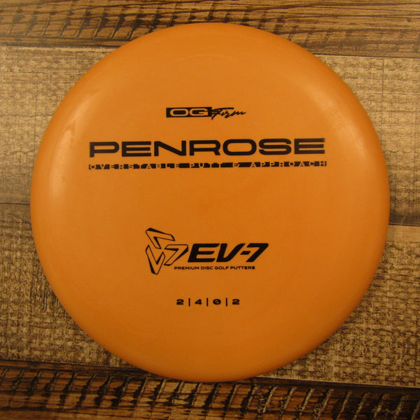 EV-7 Penrose OG Firm Putt & Approach Disc Golf Disc 173 Grams Orange