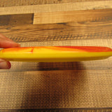 Benjamin Tucker Custom Dye Prodigy P Model S Duraflex Glow Disc Golf Disc 174 Grams Red Yellow Orange