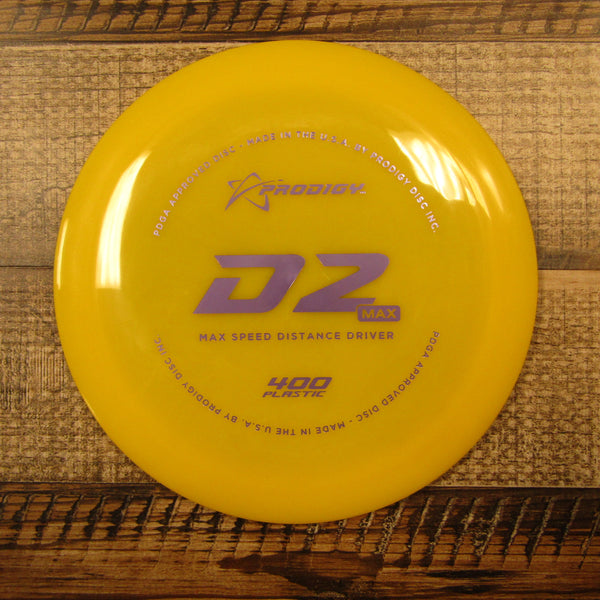 Prodigy D2 Max 400 Distance Driver Disc 173 Grams Yellow