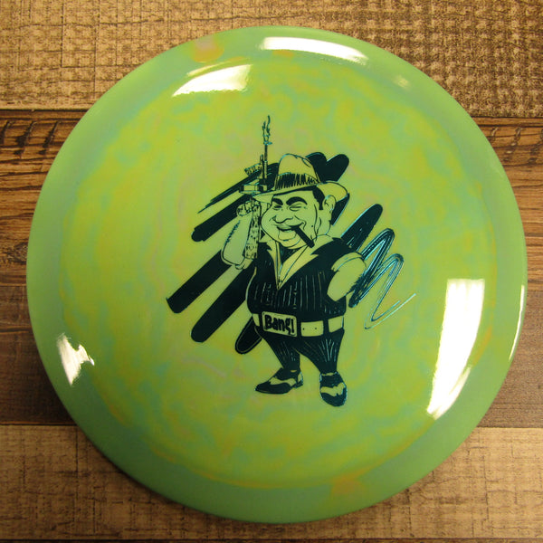 Prodigy Custom Stamp Gangster FX2 750 Spectrum Disc Golf Disc 174 Grams Green Yellow