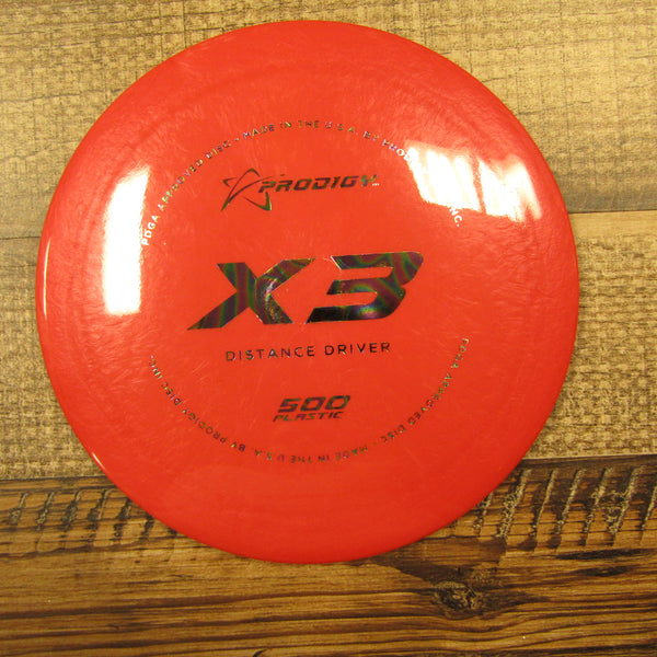 Prodigy X3 500 Distance Driver Disc 172 Grams Red